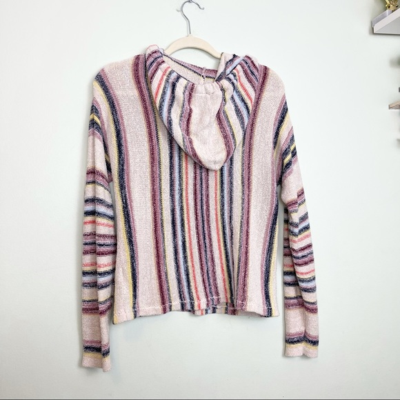 Billabong Baja Hooded Cropped Poncho Sweater size M - Picture 9 of 9